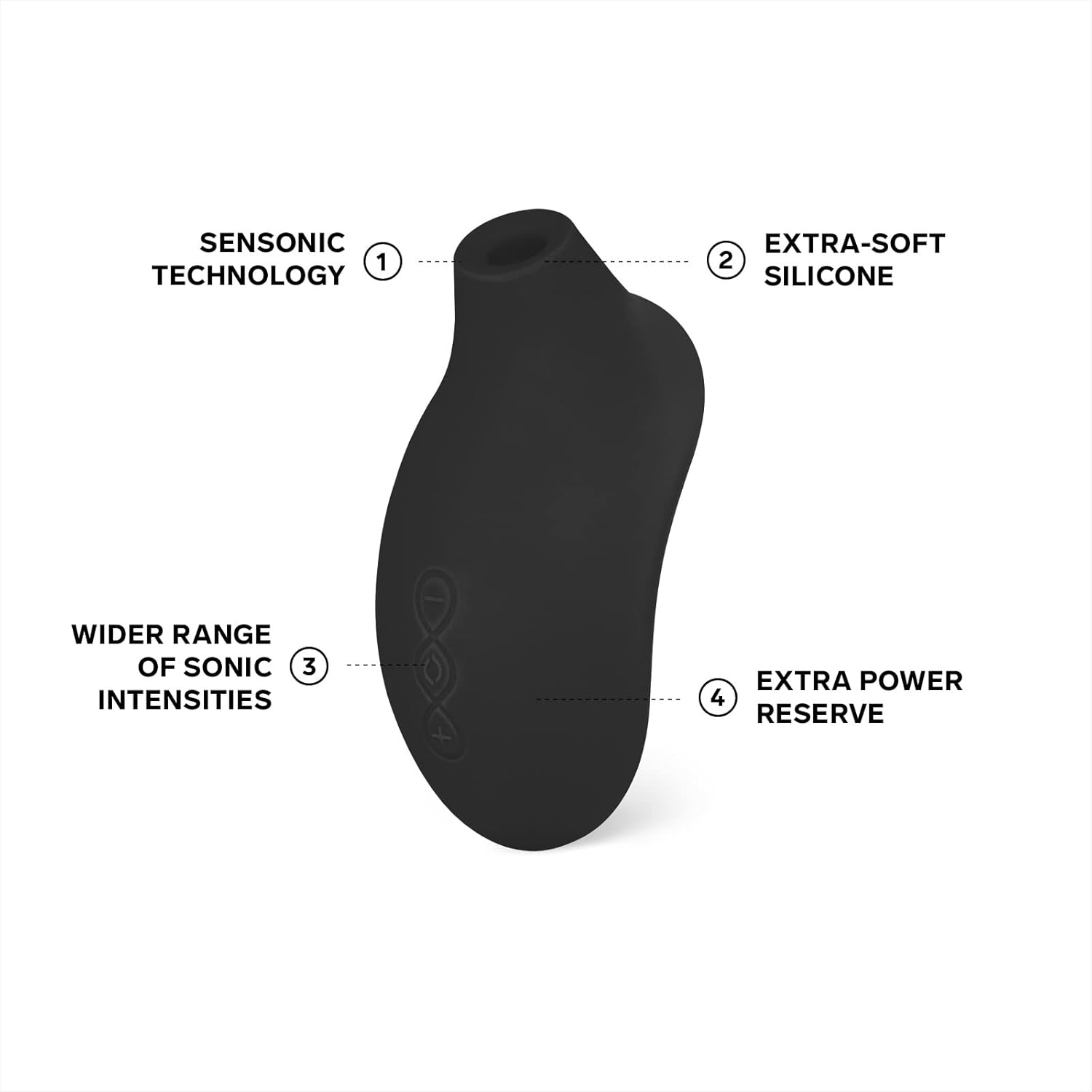 Lelo Sona Cruise 2 Black Clitoral Vibrator