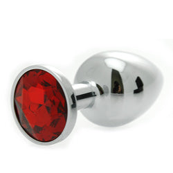 Red Jewel Butt Plug
