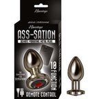 Ass Sation Remote Vibrating Butt Plug Black